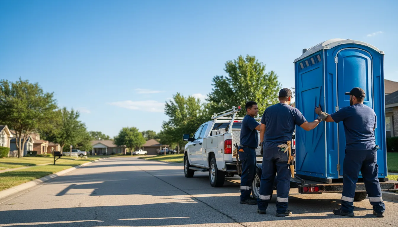 Portable Toilet Rental in Canton, OK near me
